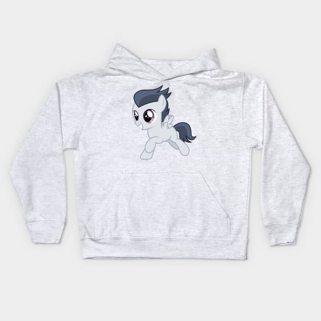 Rumble running Kids Hoodie by CloudyGlow